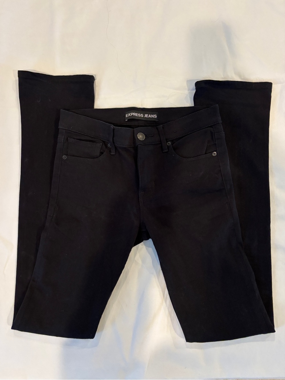 Express women’s Skyscraper jeans - black - sz 4